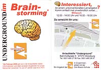 Projekt Brainstorming